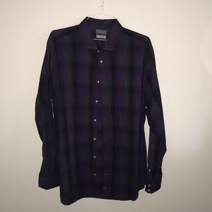 Purple Thomas Dean button down